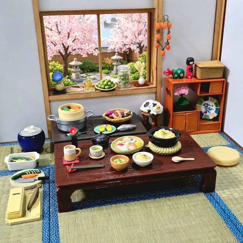 Japanese Lifestyle Gifts - متوفر في المخزون أصلي RE-MENT ألعاب