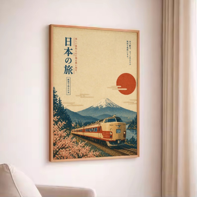 لوحة قماشية فنية جدارية بتصميم - مراجعة Japanese Lifestyle And Traditions وسعره